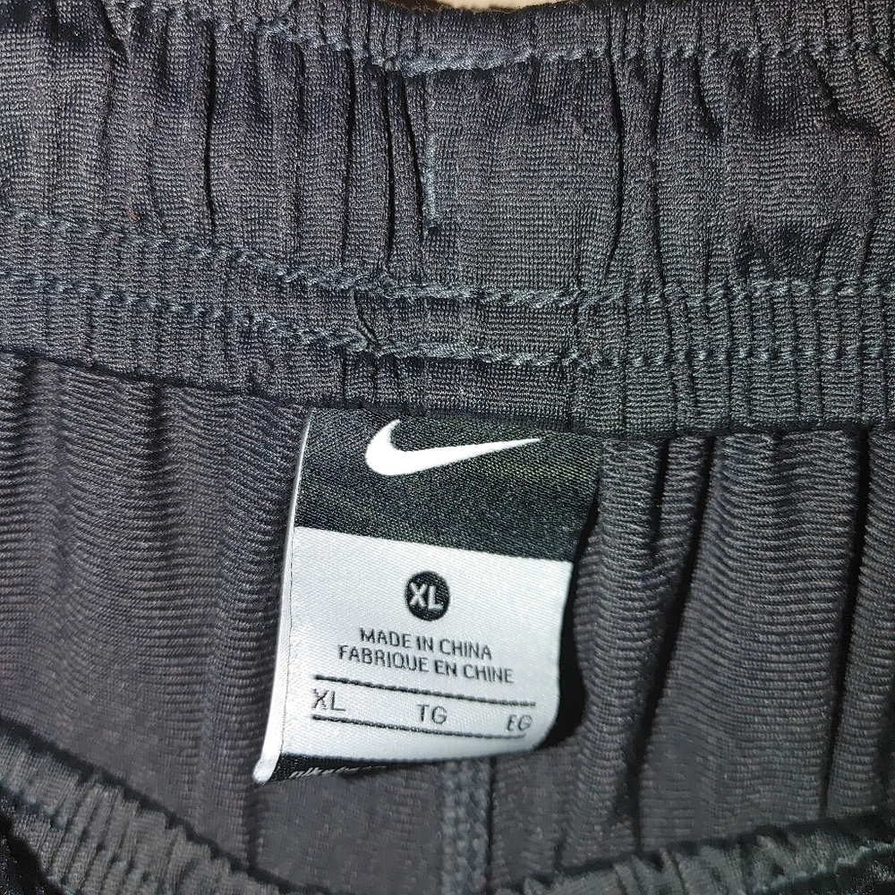Nike Gray and Yellow Sweatpants for Active Comfort, Size XL - Picture 3 of 7